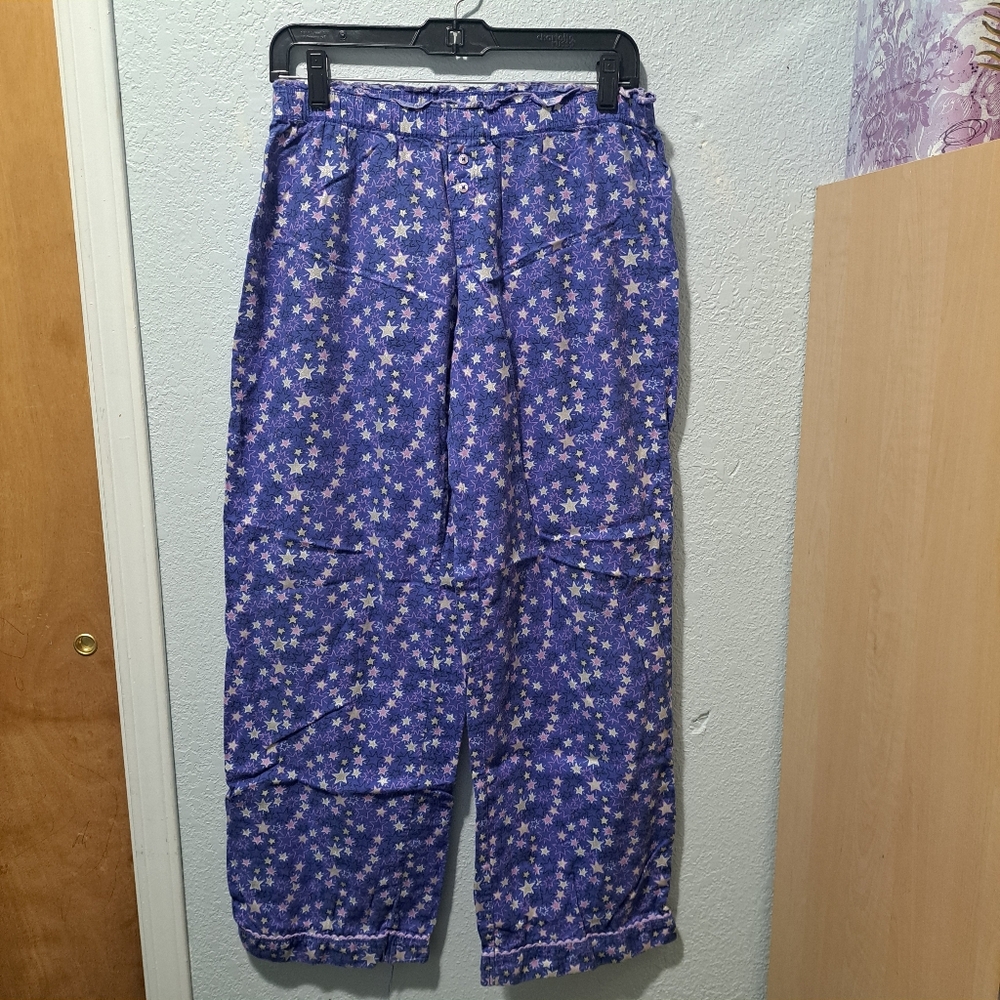 Victoria's Secret Matching Purple Star Pajama Set - Picture 6 of 9